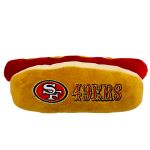 SAN-3354 - San Francisco 49ers- Plush Hot Dog Toy